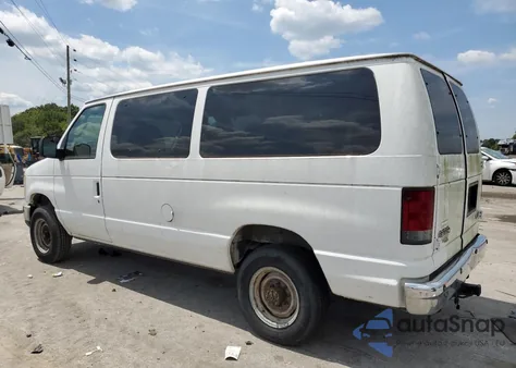 2008 Ford Econoline E350 Super Duty Wagon из США, поврежденный, VIN 1FBNE31L88DA53216